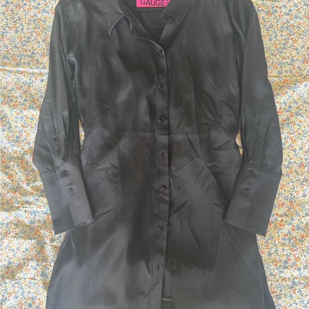 Gauge 81 Otsuki Dress Black Mini Dress Size 0 - image 4